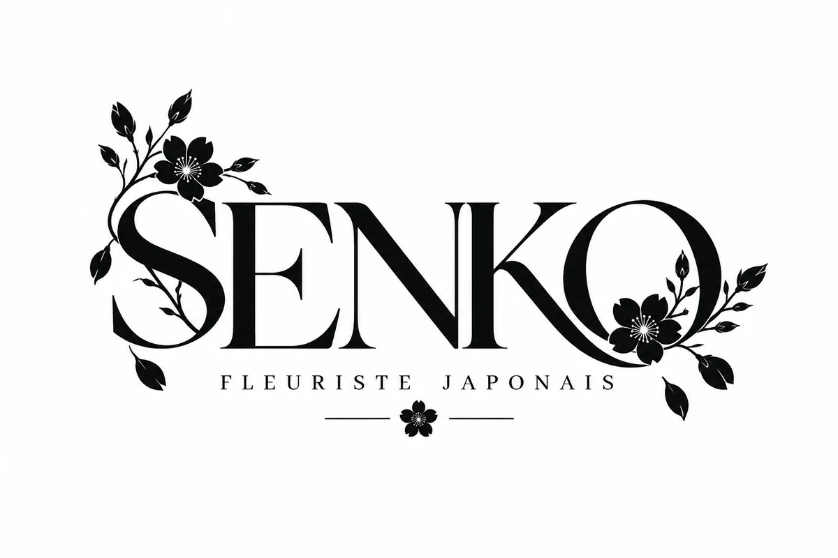Logotype SENKO en version monochrome